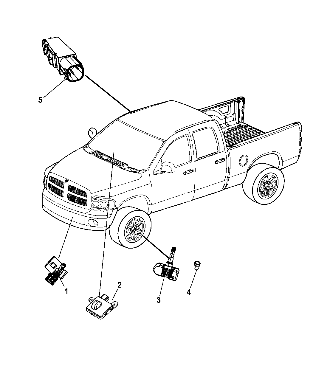 52009557AB Genuine Mopar PEDALCLUTCH