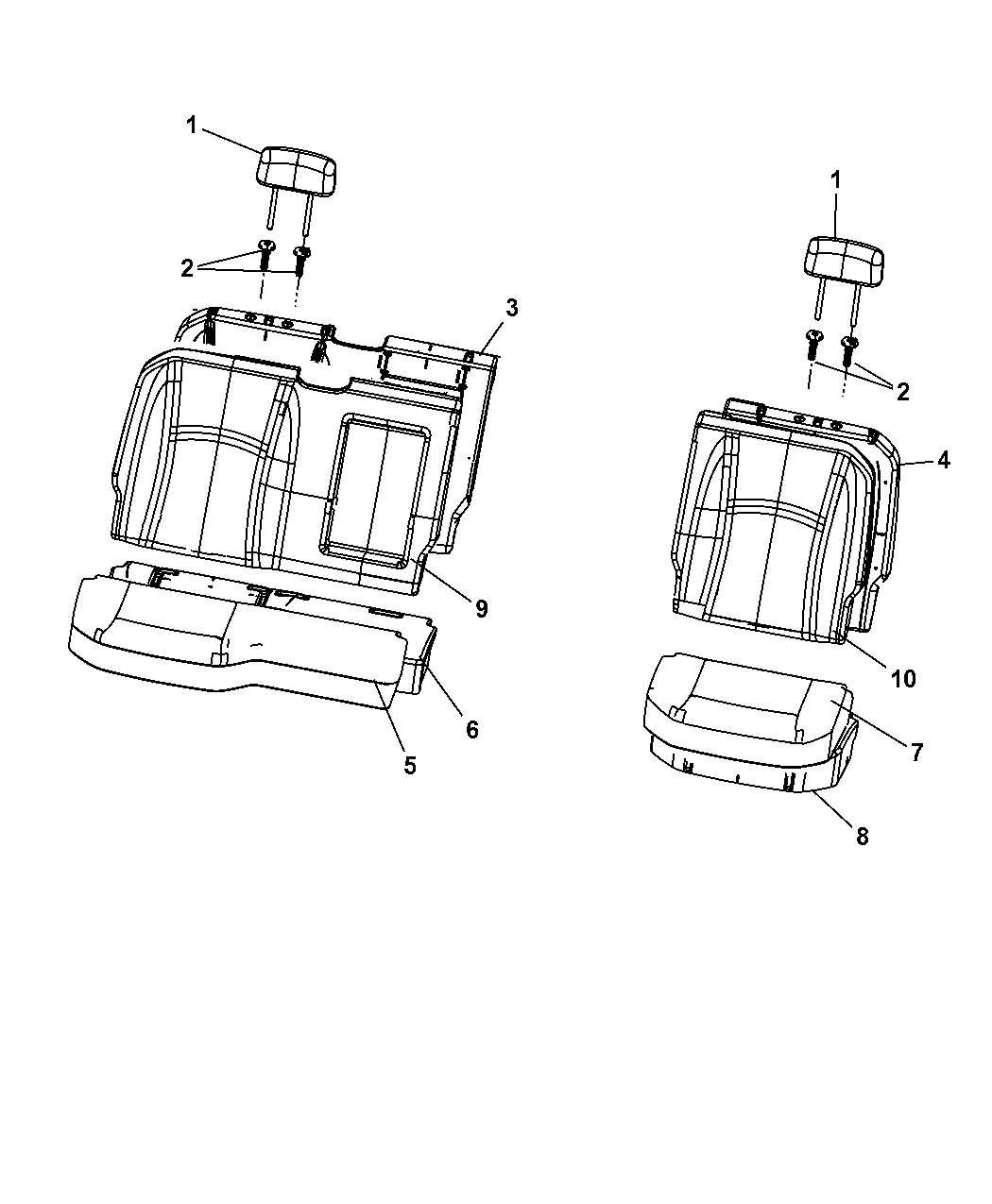 1991 Dodge Ram Van Hood & Hood Release Mopar Parts Giant