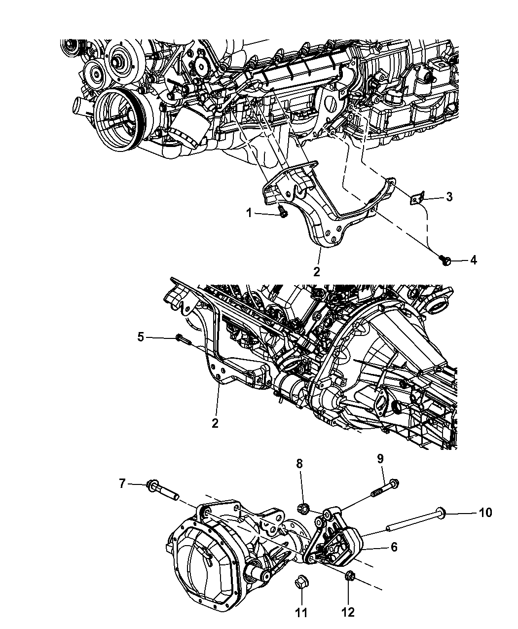68190446AA Genuine Jeep BEAMFRONT BUMPER