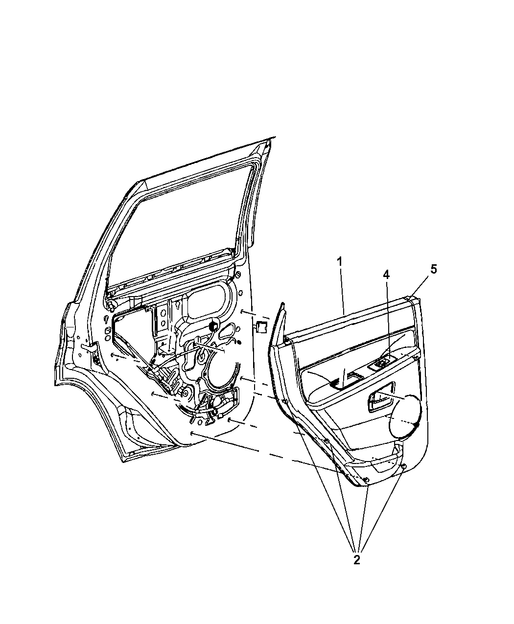 5175560AA Genuine Mopar TUBEFUEL SUPPLY