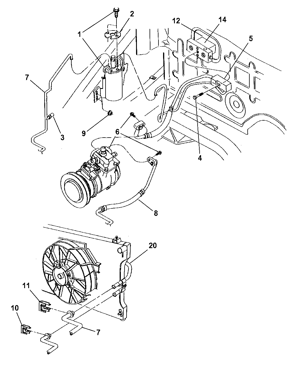 68227289AA Genuine Mopar BRACKETFRONT DOOR HANDLE