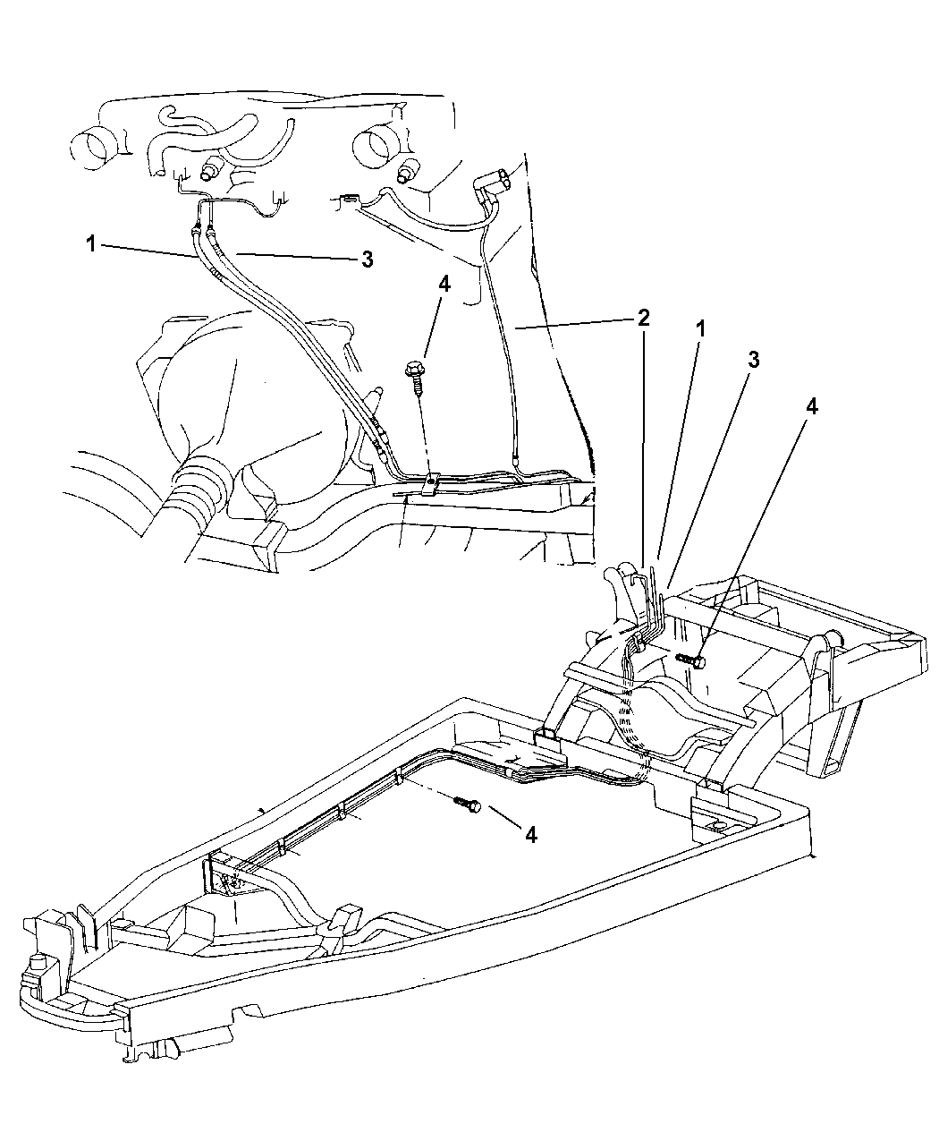 1991 Dodge Dynasty Lamps & Wiring - Rear