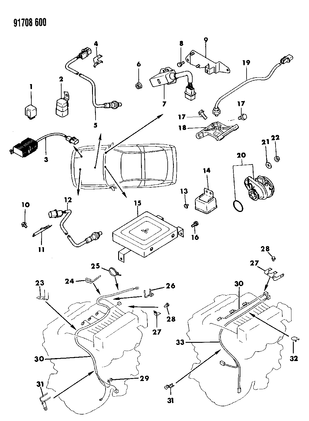 1991 Dodge Stealth Wiring Diagram - Wiring Diagram Schema
