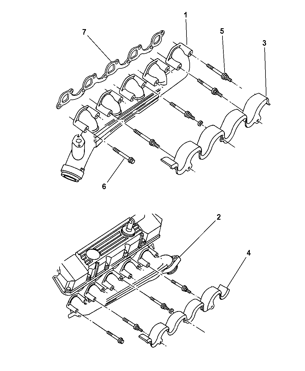 1999 Dodge Durango Starter & Mounting
