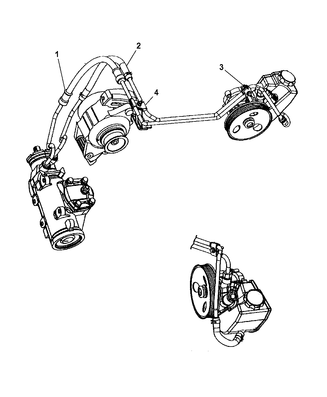 2009 Chrysler PT Cruiser A/C Plumbing - Thumbnail 2