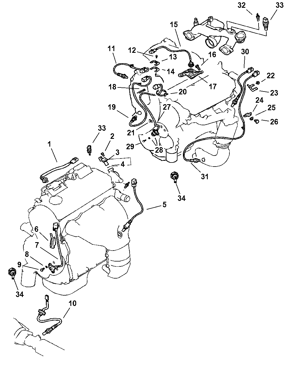 2004 Dodge Viper Console