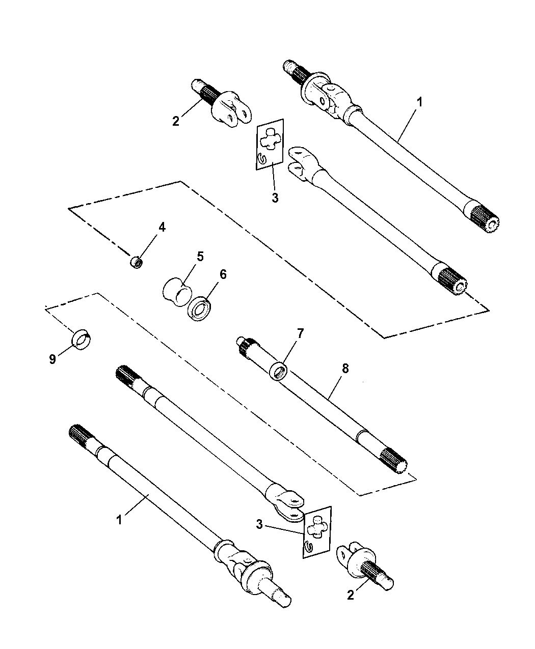 1993 Jeep Wrangler Case, Extension & Miscellaneous Parts - Thumbnail 1