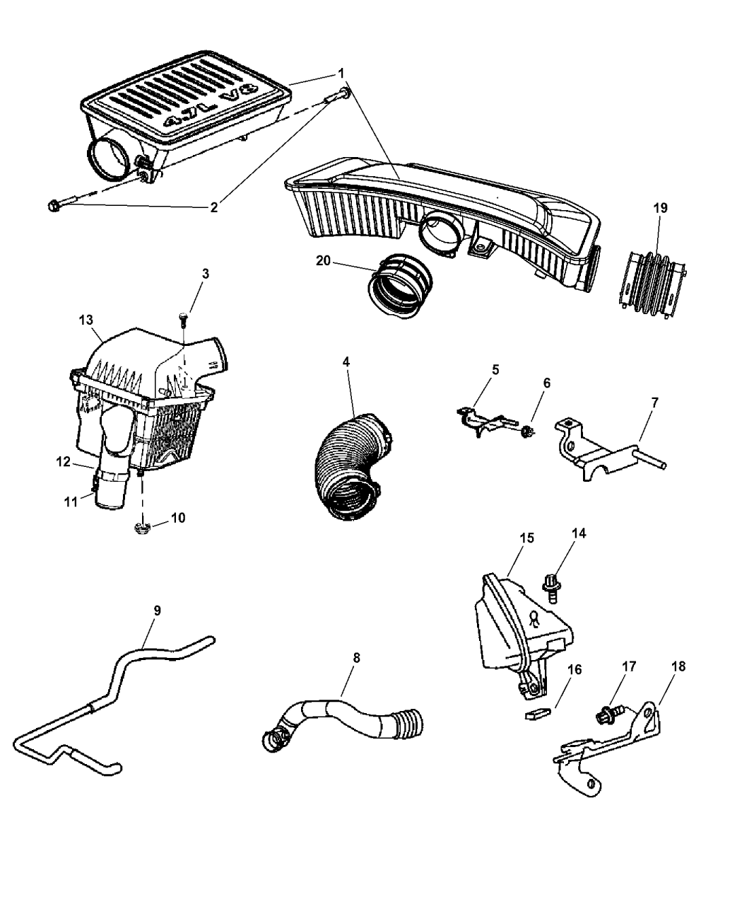 Dodge Durango Vacuum Hose Diagram