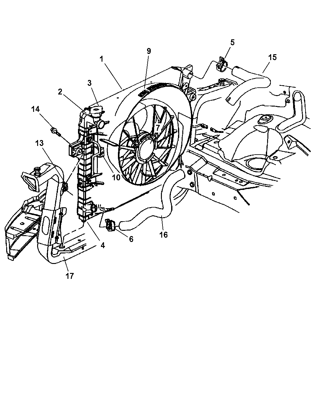 2002 Jeep Liberty Suspension - Front & Strut