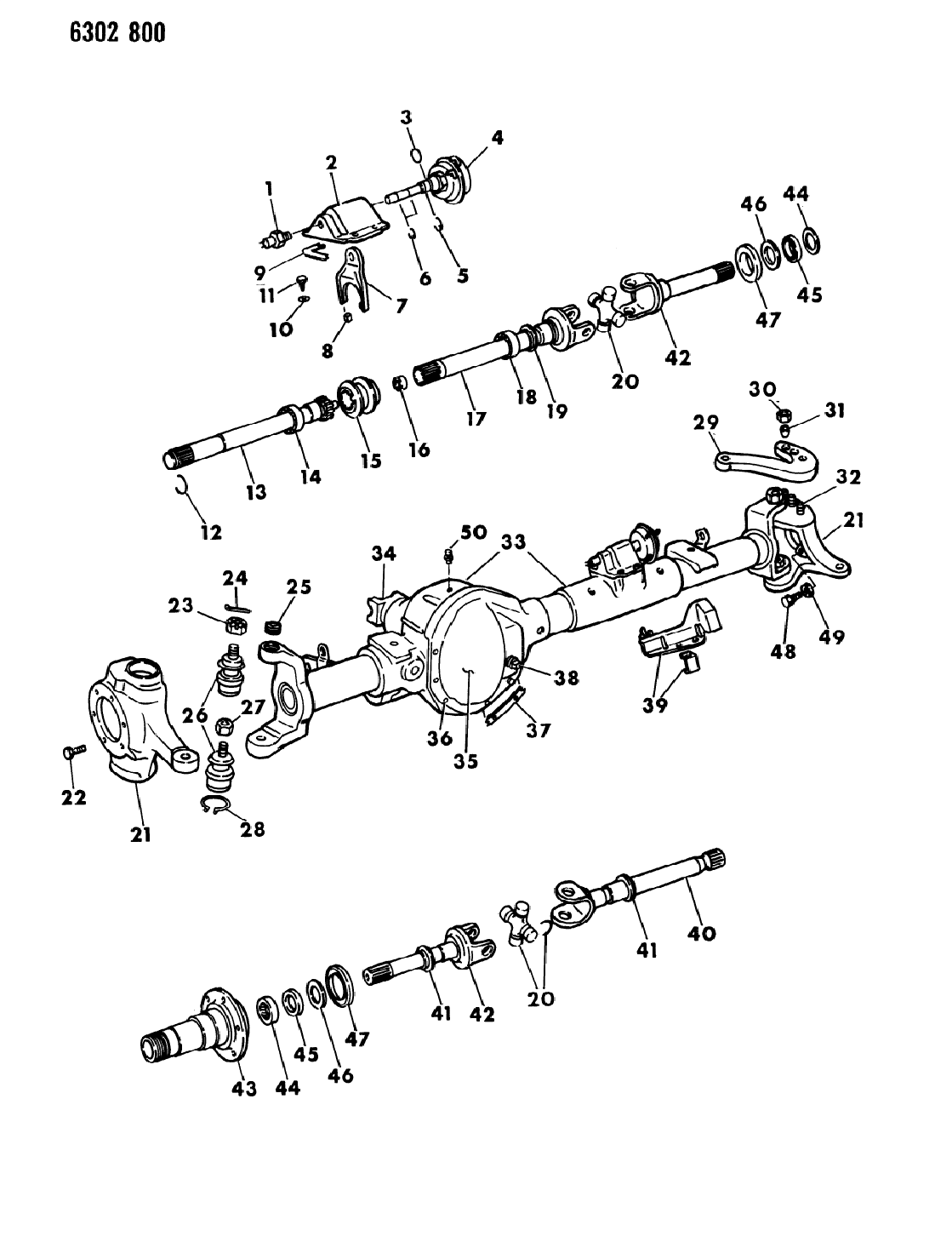 28 Dodge Dana 44 Front Axle Diagram - Wiring Database 2020