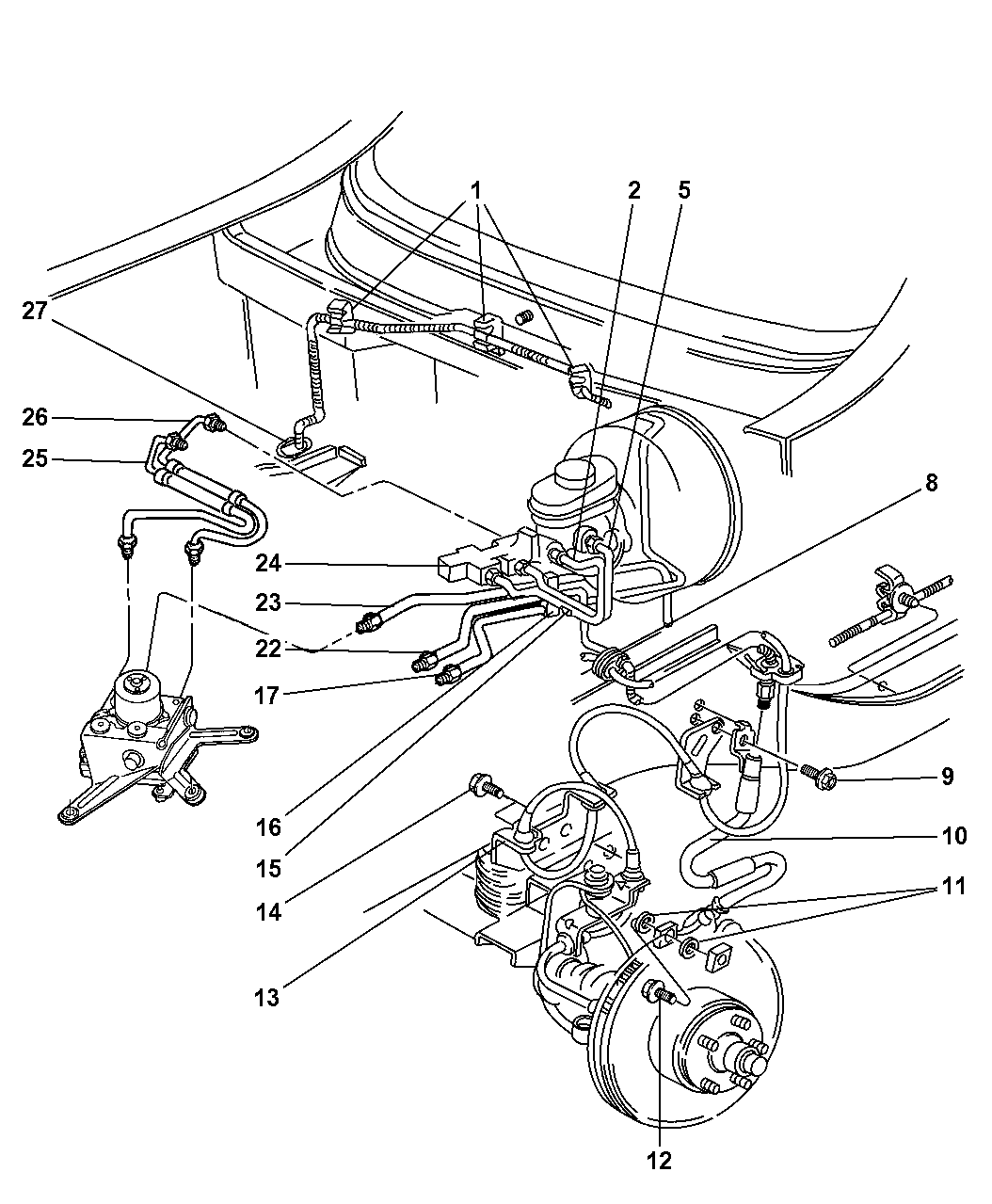 41 2004 pontiac grand prix brake line diagram - Wiring Diagram Info