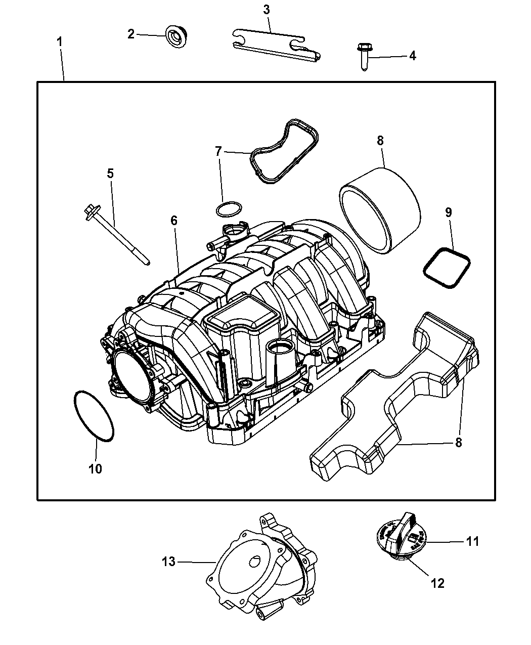 3800 Engine Diagram Intake