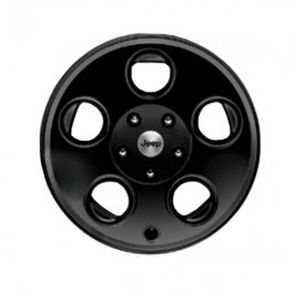 Mopar 17 X 8.5 Inch Black Classic 5 Hole P5155978