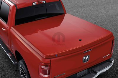 Mopar One - Piece Tonneau Cover In Body Color For 5' 7 Conventional Bed - Flame Red" 82215242AB