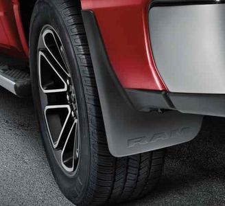 Mopar Molded Splash Guards - Rear With Fender Flares 82215489AC