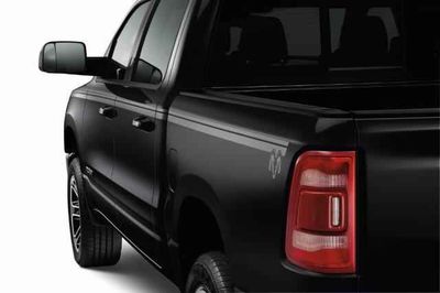 Mopar Grey Metallic Bodyside Graphic - Quad Cab® With 6' 4 Bed" 82215529AB