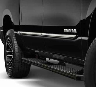Mopar Chrome Bodyside Moldings - Quad Cab® With 6' 4 Bed" 82215697