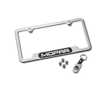 Mopar License Plate Frame Gift Set 82215855