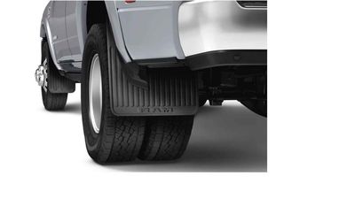 Mopar Heavy Duty Rubber Splash Guards - Rear Dually 82215932AB