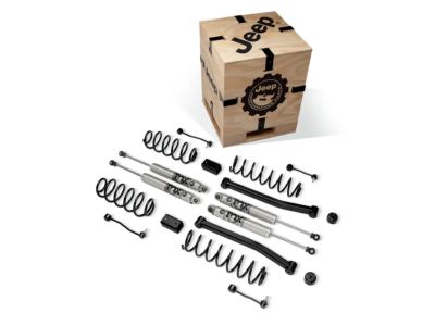 77072395AG Mopar Jeep Performance Parts, Two-Inch Lift Kit, Four-Door, 3.6L Engine Product Photo 1 of 1