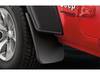 82216495AA Mopar Molded Splash Guards, Front Product Photo 1 of 1