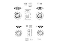 Mopar Performance Brakes - 77072382AB