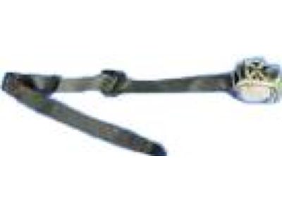 2010 Jeep Wrangler Seat Belt - 1LQ451DVAA