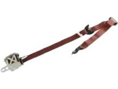 Mopar 1VL061R9AF Front Outer Seat Belt Red