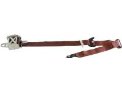 Mopar 1VL061R9AF Front Outer Seat Belt Red
