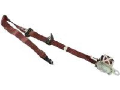 Mopar 1VL061R9AF Front Outer Seat Belt Red