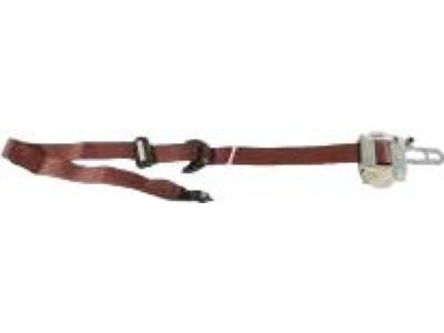 Mopar 1VL061R9AF Front Outer Seat Belt Red