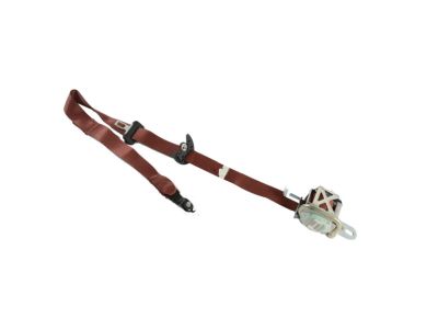 Mopar 1VL061R9AF Front Outer Seat Belt Red