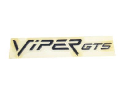 Mopar MB61PX3 Decal-Viper GTS