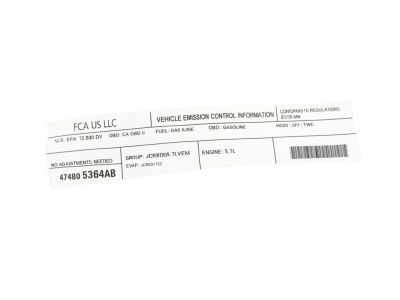 Ram 47480536AB
