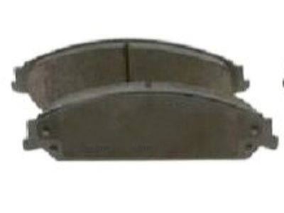 Mopar 5142558AB Front Disc Brake Pad Kit