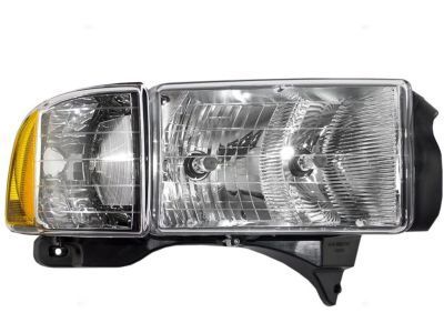 2001 Dodge Ram 2500 Headlight - 55077024AC