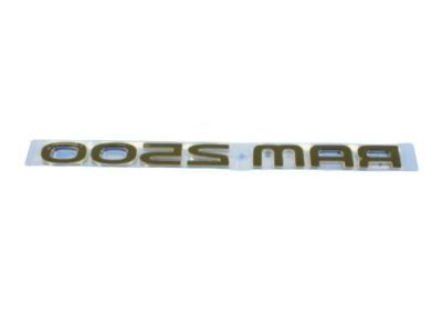 Mopar 55077331AB NAMEPLATE-Ram 2500