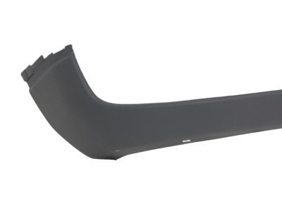 Mopar 55076614AB Front, Lower Dark Gray Bumper Cover Compatible