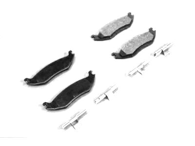 Mopar 2AMV2563AA Rear Disc Brake Pad Kit