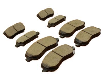 Mopar 2AMV3494AA Front Disc Brake Pad Set