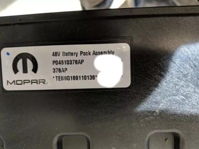 Mopar 68372205AC Battery-Power Pack Unit