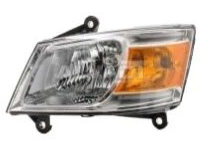 Mopar 5113333AC Driver Side Left Head Lamp Lens And Housing