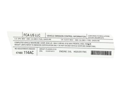 Ram 47480114AC
