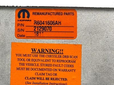Mopar R6041606AH Powertrain Control Module
