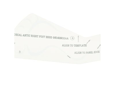 Mopar 68141692AA Decal