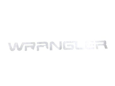 Mopar 5CN74KA2 Decal-WRANGLER