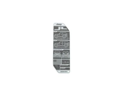 Mopar 68353368AC Plate