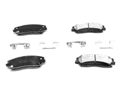 Mopar 2AMV3001AA Front Disc Brake Pad Set