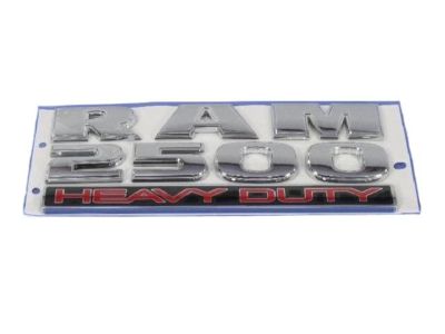 Mopar 68140250AC Nameplate