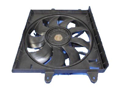 2009 Jeep Grand Cherokee Cooling Fan Assembly - 5159121AF
